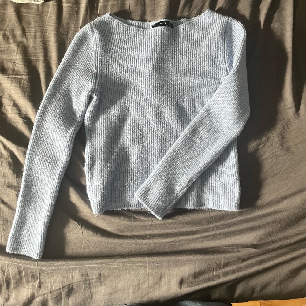 Boat Neck Knit Top